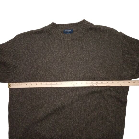 Dockers Sweater Adult Extra Large Brown Long Sleeve Pullover Casual - Picture 3 of 9
